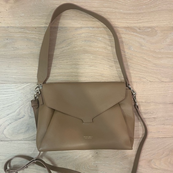 Mina baie Audrey bag In Tan - Picture 2 of 10